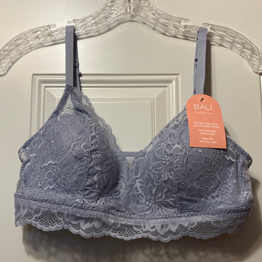 Bali Lace‎ Bralette with Floral Detail S NWT
